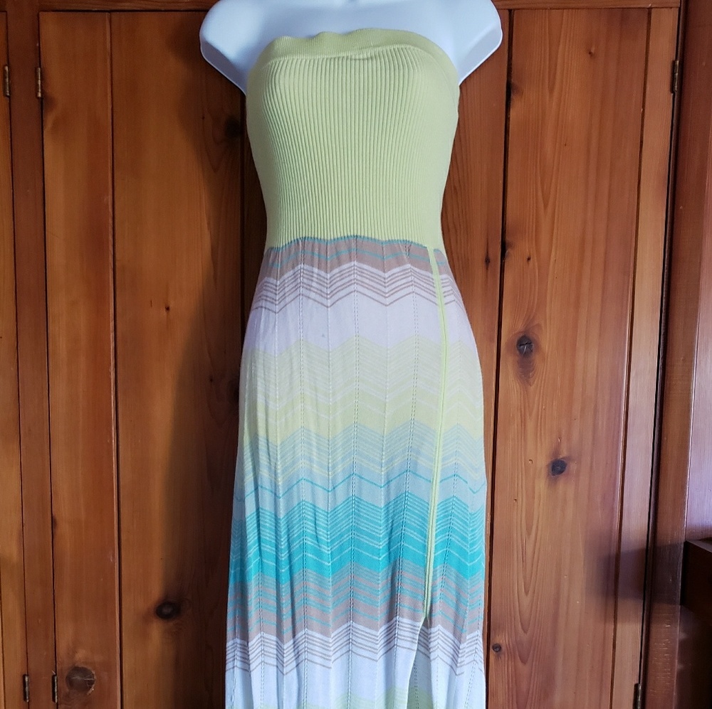 Victoria's secret strapless maxi dress